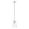 Z-Lite Kira Pendant, 1-Light, 5 In.W x 8 In.H, Chrome /Clear 7508MP-CH - alternate 3